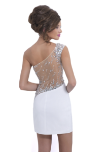 Beautiful Illusion Prom Dress from Blush available at Charlotte's Closet